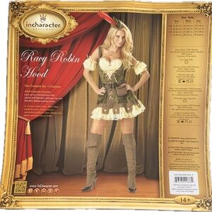 NEW Racy Robin Hood Halloween Costume